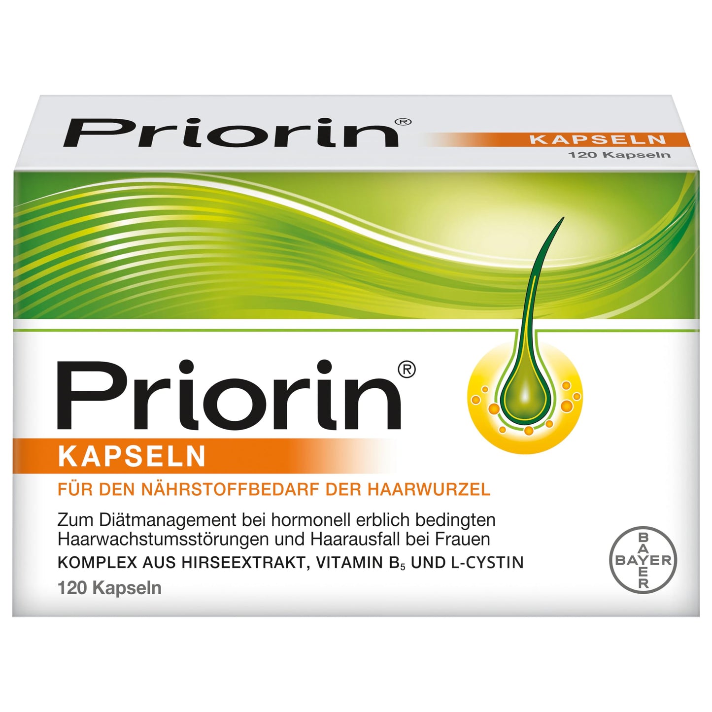 Priorin Capsules 120 Made in Germany